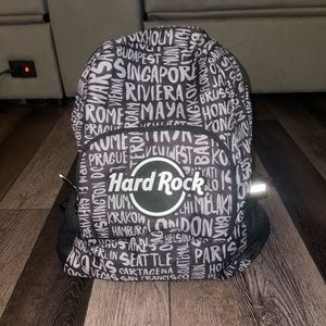 Hard Rock Cafe Packable Destination Backpack NWOT